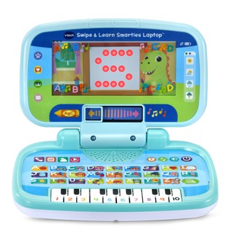 Open full size image 
      VTech® Swipe & Learn Smarties Laptop™
    